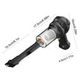 thumbnail image 3 of Bpyeka Handheld Car Vacuum Cleaner Powerful Suction Small Car Vacuum Cleaner Mini Dusts Buster with USB Portable Vacuum Cleaner,Vacuum Cleaner,Cleaning Supplies, 3 of 9