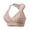 Ash Mocha, variant on URBAN DAIZY Women's Seamless Lace Bra Racerback Padded Sexy Floral Mesh Bralette Crop Top Removable Pads Breathable Bustier A11_6324 Ash Grey 1XL