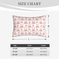 thumbnail image 4 of Sikiie Rabbit Is And Carrots Print Plush Pillow Cover, Wrinkle-proof and Stain-resistant Pillow Protector without Pillow Core, Home Decoration-20"x30", 4 of 6