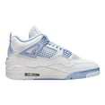 thumbnail image 3 of Jordan 4 Retro Forget Me Not (Women's) (White) - Size 12, 3 of 5