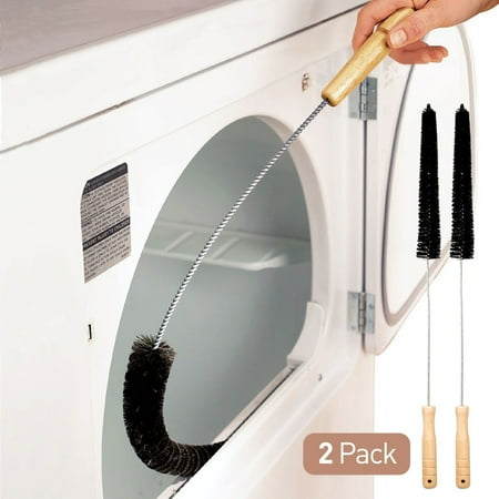 Flexible Coil Brush - Dryer Lint Brush Vent Trap Cleaner Long Flexible Refrigerator Coil Brush