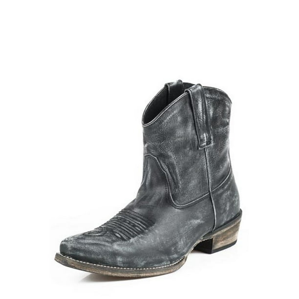Roper - Roper Western Boots Womens Ankle Snip Toe Black 09-021-0977 ...