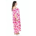 thumbnail image 2 of Vestido plisado Roman Fashion Tallas Extras 2319 Fucsia 40, 2 of 6