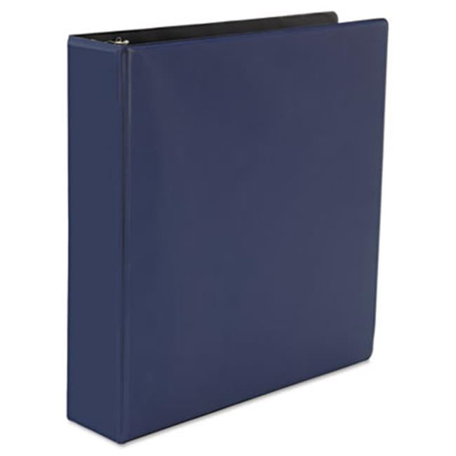 Universal 20788 DRing Binder, 2 in. Capacity, 8.5 x 11, Navy Blue