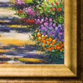 thumbnail image 2 of La Pastiche  Claude Monet 'Garden Path at Giverny' Hand Painted Framed Canvas Art, 2 of 4