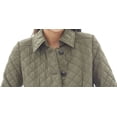 thumbnail image 2 of Jones New York Womens Quilted Warm Quilted Coat, 2 of 3