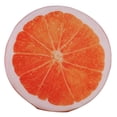 thumbnail image 2 of 3D Fruit Print Cushion Car Seat Sofa Throw Pillow Orange, 2 of 8