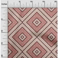 thumbnail image 1 of oneOone Georgette Viscose Fabric Diamond|Triangle & Check Geometric Fabric Prints By Yard 42 Inches Wide, 1 of 4
