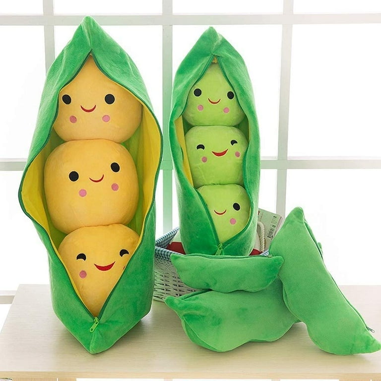 Peas in a sale pod plush toy