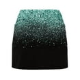 thumbnail image 6 of XIAONU Quick Dry Skort for Women Gradient Printed Sports Skirt Workout Training Fitness Outdoor skorts, 6 of 6