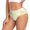 thumbnail image 2 of Balery Lemon Potatoes Ropa Interior de Algodón para Mujer con Dibujo – Braguitas Cómodas y Elásticas, Estilo Clásico-X-Large, 2 of 6