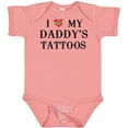 thumbnail image 3 of Inktastic I Love My Daddy's Tattoos Boys or Girls Baby Bodysuit, 3 of 5