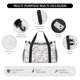 thumbnail image 4 of Disketp Alpacas and Hearts Bolsa de Viaje Tipo Duffle, Bolso de Mano para Fin de Semana para Mujer, Bolsa de Gimnasio Ligera para Hombre, Esencial para Viajes, 4 of 7