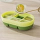thumbnail image 1 of Molde para helados con tapa - Bandeja de hielo de silicona de 6 cubos para congelador, máquina de cubitos de hielo de liberación fácil para nevera, grado alimentario sin BPA, 1 of 6