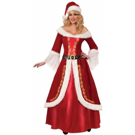Premium Mrs. Claus Costume for Adults