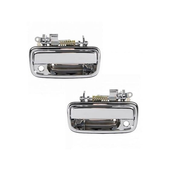 Left and Right Door Handle Set 2 Piece - Compatible with 1995 - 2004 Toyota Tacoma 1996 1997 1998 1999 2000 2001 2002 2003