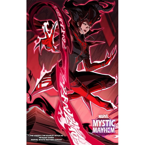 THE VISION & THE SCARLET WITCH #5 NETEASE GAMES MARVEL MYSTIC MAYHEM VARIANT Marvel Comic Book 2025