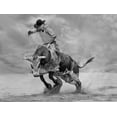 thumbnail image 2 of Wang, Yun 18x15 Gold Ornate Wood Framed with Double Matting Museum Art Print Titled - Ram Rodeo, 2 of 4