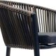 thumbnail image 3 of Silla Amalfi Café Aluminio Exterior con Cojín Sunbrella, 3 of 7