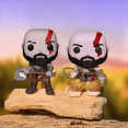 thumbnail image 2 of Figura de acción de vinilo de Kratos del juego God of War, modelo de colección de juguetes de 10 cm, 2 of 4