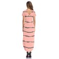 thumbnail image 3 of SIEANE Women's Short Sleeve V-Neck Split Maxi Dress with Pocket, 3 of 4