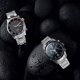 thumbnail image 5 of EeaseMX Correa de reloj de acero inoxidable elegante correa de reloj de repuesto compatible con Garmin Venu plata, 5 of 7