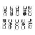 thumbnail image 4 of Brake Line Union, Safe Professional 10PCS Brake Line Connector Convenient Quick Practical  for Car Accessory for Braking Cable Metal Replacement, 4 of 7