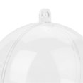thumbnail image 2 of 20 Pcs Clear Fillable Ornament Balls DIY Plastic Ball Christmas Decoration Tree Ball (5cm), 2 of 3