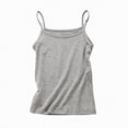 thumbnail image 2 of NIEWTR Girls' Casual Print Sleeveless Tank Tops Breathable Soft Comfortable Undershirts(Grey,7-8 Years), 2 of 4
