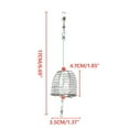 thumbnail image 2 of YFTDEY Stainless Steel Fishing Bait Cage – Metal Nesting Device for Fishing, Durable Bait Throwing Basket, Perfect for Freshwater and Saltwater, Easy to Use Bait Holder, 2 of 5