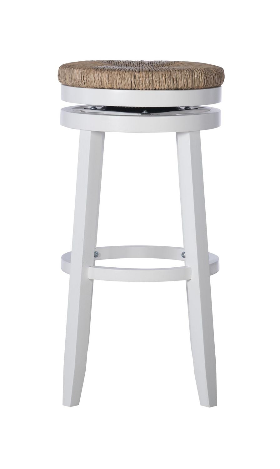 Tabouret de bar Larkin, blanc