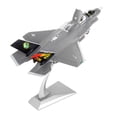 thumbnail image 2 of 1:72 escala militar estadounidense F-35B Fighter modelo juguetes con soporte de Zulema 1 72 luchador de avión a escala, 2 of 7