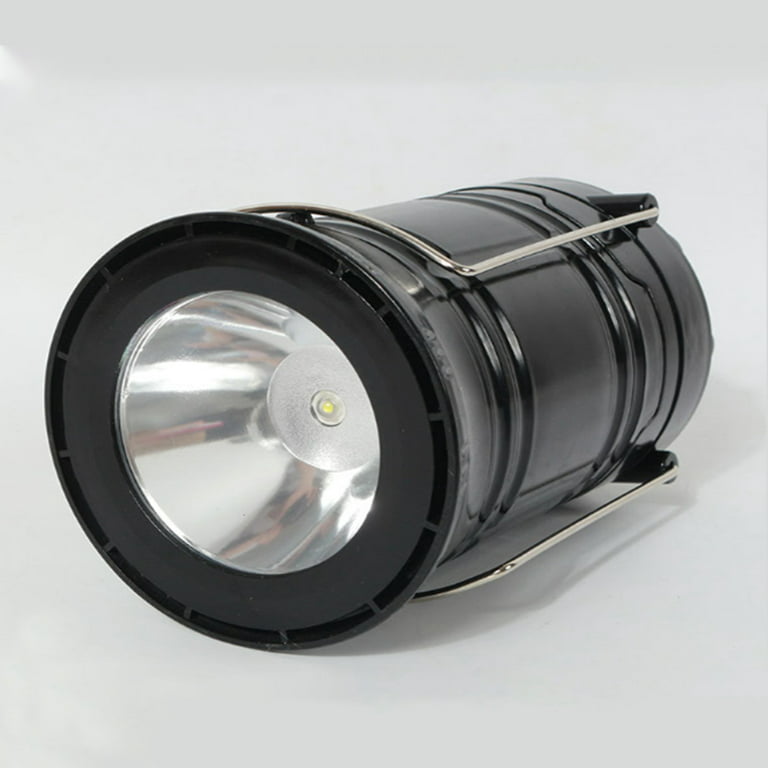 LE 3000K RGB Solar LED Camping Lantern USB Rechargeable