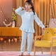 thumbnail image 2 of Pijamas de encaje de franela para niños, Conjunto de pijama de Navidad para niñas, ropa de dormir gruesa de princesa, pijamas cálidos de lana Coral, 2 of 3