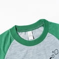 thumbnail image 4 of Toddler Boys Clothes Summer 2PCS Outfits Letter Print Short Sleeve Shirt Top Shorts Set 1t 2t 3t 4t 5t 6t, 4 of 9