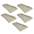 thumbnail image 1 of Suncast SB24 Decorative Rain Gutter Downspout Splash Block, Light Taupe (5 Pack), 1 of 7