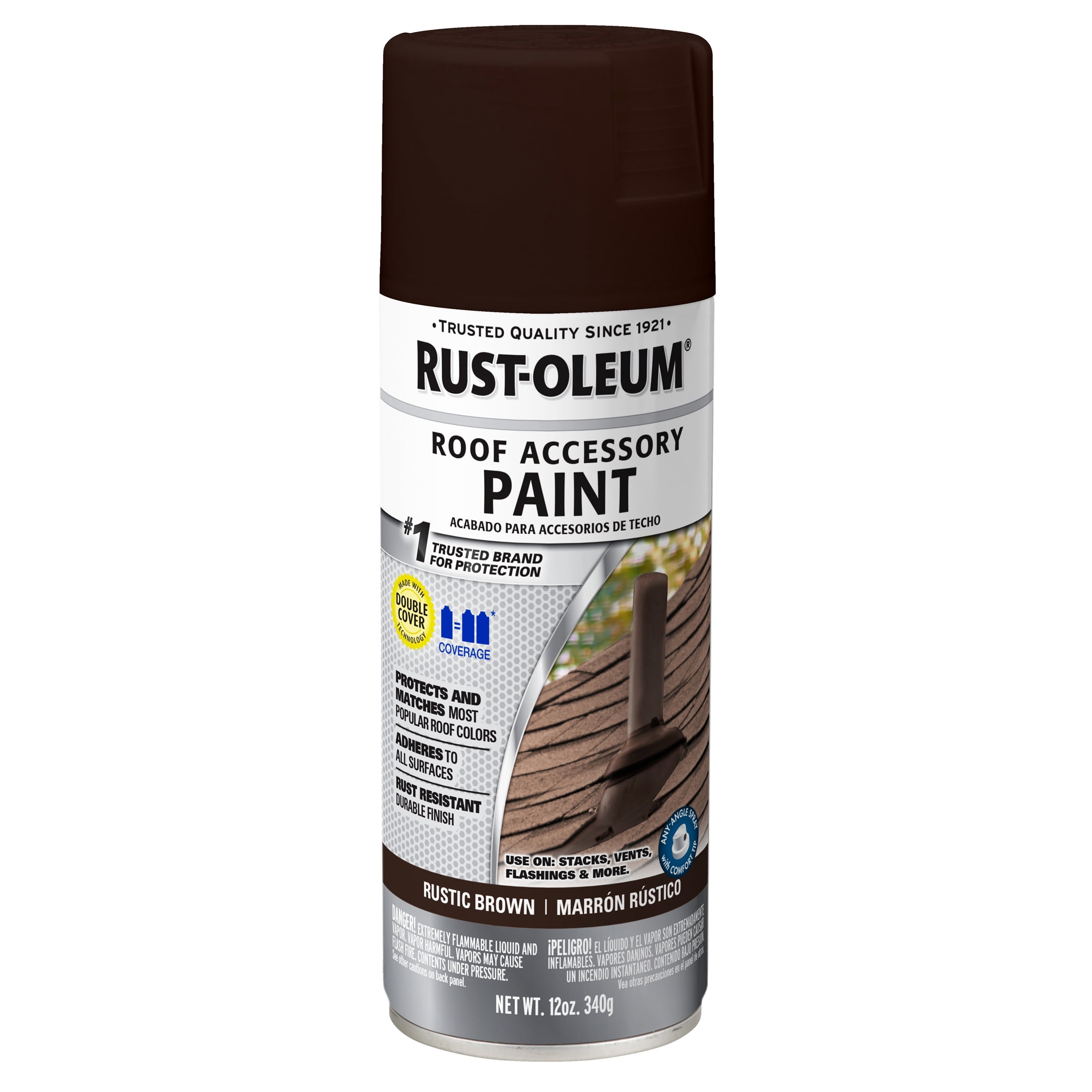 6 Pack, Rustic Slate, Rust-Oleum Stops Rust Flat Roof Accessory