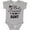 AC-Heather Grey, variant on Inktastic My Best Friend is My Aunt with Hearts Boys or Girls Baby Bodysuit