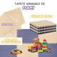 thumbnail image 5 of Tapete de Foamy para Bebe Niños, 4 o 8 Pzs 60x60 Antideslizante Resistente Duradero, Grosor 1CM Ideal para Juego Gateo Seguro, Armable Tipo Rompecabezas. (Morado, 4 Pzs), 5 of 6