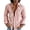 Pink, variant on Men's 70s Retro Floral Long Sleeve Shirt Bohemian Loose Casual Hippie Top Vacation Holiday Travel Blouse