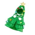 thumbnail image 2 of Primegos Christmas Pet Outfit with Star  Puppy Cape Clothes Xmas Tree Costume Holiday Party Attire for Cats, 2 of 8
