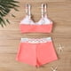 thumbnail image 5 of Traje de baño de 2 piezas para mujer, trajes de baño para mujer, traje de baño de verano de talla grande con estampado, bikini, traje de baño dividido para mujer, traje de baño de poliéster, 5 of 6