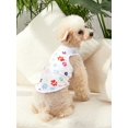 thumbnail image 3 of PETSIN 1pc Paw Print Pet Tank For Dog And Cat For Summer, 3 of 5