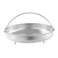 thumbnail image 5 of Fiocias Stainless Steel Steamer Basket for Pan and Pot Kitchenware Round Mesh Net Veggie S Outer Handle, 5 of 9