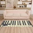 thumbnail image 2 of Yayeee Runner Rug for Bedroom 2'x6' Machine Washable Hallway Non Slip Mat, Piano Dog, 2 of 8