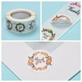 thumbnail image 4 of 1 Inch Thank You Stickers Self-Adhesive Kraft Paper Gift Tag Stickers Adhesive Labels for Festival Christmas Holiday Presents with Word Thank You Colorful 500pcs/roll, 4 of 6