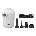 thumbnail image 1 of Tiny Pump, Small Portable Fast Pumping Electric Air Pump Fast Inflation With 4 Nozzles For Swimming Rings, 1 of 8