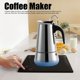 thumbnail image 5 of ¡Liquidación! Cafetera de acero inoxidable TRIEIY con botella de vidrio para estufa, para cocina de inducción, vitrocerámica eléctrica, 9 tazas, color gris., 5 of 8