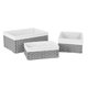 thumbnail image 4 of MU:4LIFE Set de 3 Canastas Organizadoras de PE, Cestas de Almacenamiento Multiusos para Ba&ntilde;o, Cocina y Decorativa para Hogar (Gris), 4 of 8