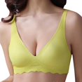 thumbnail image 3 of Sngxgn Women's S uper Soft Wireless Lightly Lined Comfort Bra(Green,XL), 3 of 5